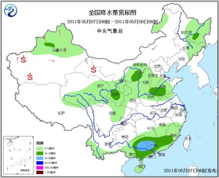 我国中东部地区将迎大范围降雨 局地有大到暴雨