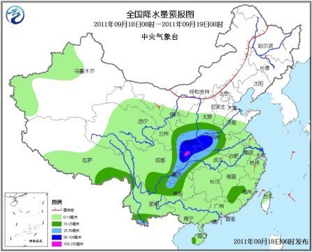 未来三天局地降温达10℃ 川豫等将有强降水