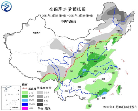 冷空气继续东进 西北华北等地迎雨雪降温