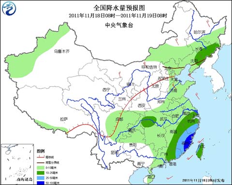 东北局地有暴雪 东南沿海有大到暴雨