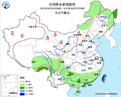 南方雨势减弱 明起再迎明显降水天气