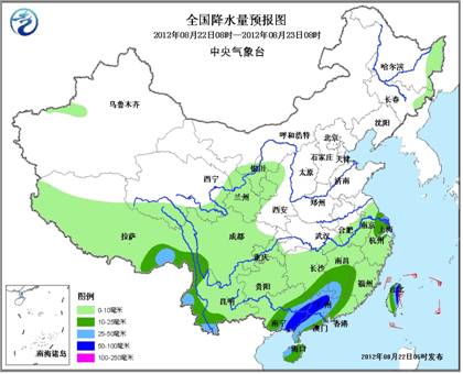 西南江南华南等地降水持续 雨势减弱