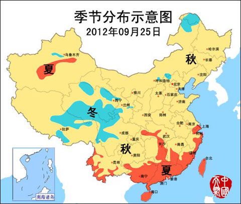 华北东北等地降雨减弱 中东部明起再迎大风降温