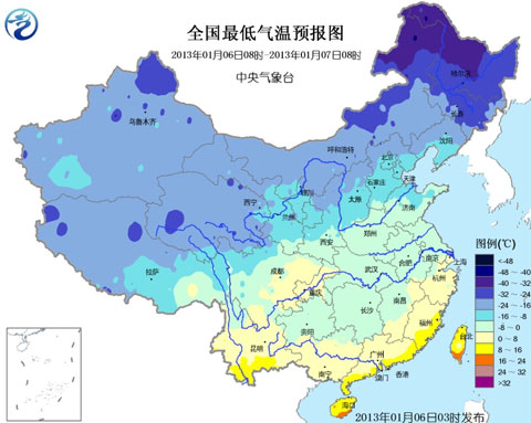 南方雨雪持续 降水强度有所减弱