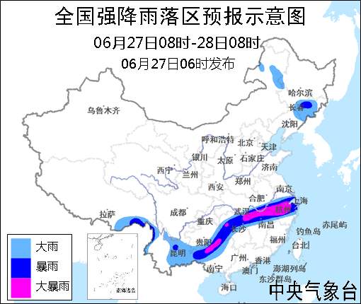 06月27日：气象服务公报