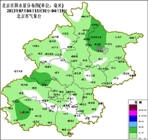 北京最热天里遭遇10级大风 今天“高烧”仍难退