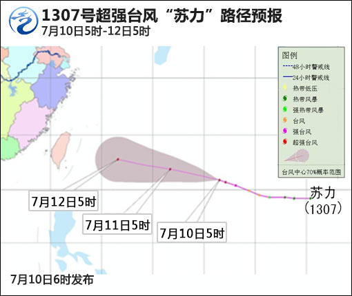 07月10日：气象服务公报