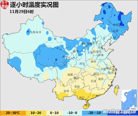 中东部晴冷干燥 未来一周冷空气频繁造访