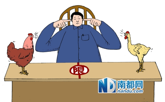 广州4片区289个肉菜市场档口试水冰鲜鸡,首日仅有22%的档口开卖,昨日进入试点第二天,档主观望情绪仍严重,已开卖的档口生意大不如卖活鸡时,市民买鸡难和档主卖鸡难矛盾地并存着。