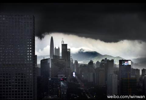 暴雨预警继续发布 广东等地有大暴雨