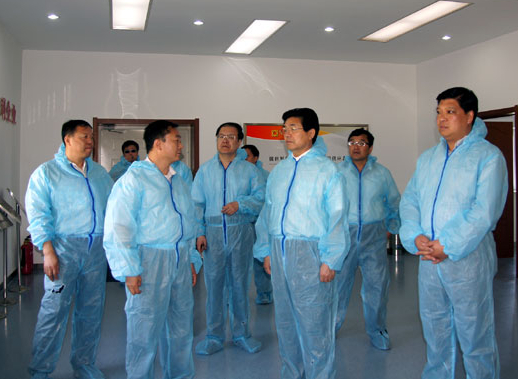 省畜牧业管理局调研榆树市正大集团肉鸡产业化项目