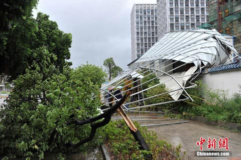 “麦德姆”将进入江西并继续北上 赣浙皖鲁迎强降雨