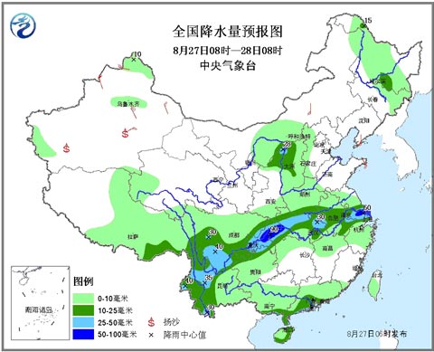 川渝等有暴雨 南方暑热北方早晚凉