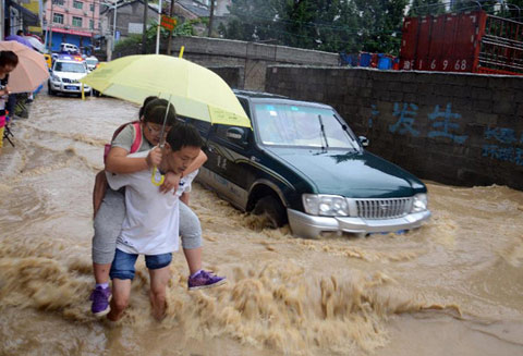 全国强降雨减少 南方炎热缓和