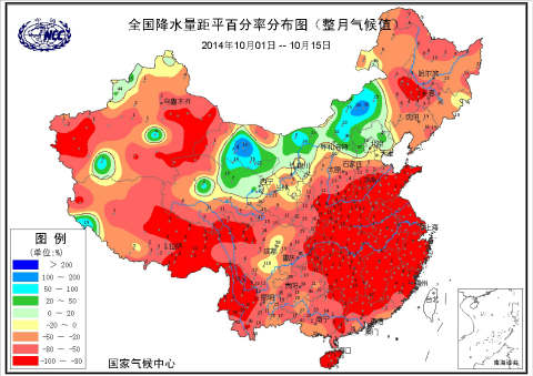 南京合肥等地半月滴雨未下 中东部19日起迎降雨