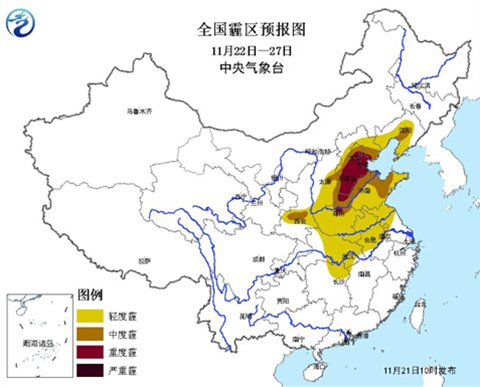 月底前无强冷空气 京津冀等有中到重度霾