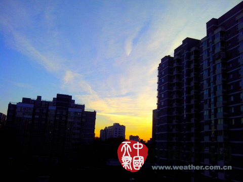 北京今天白天北风三四间五级 注意防风保暖