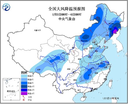 中东部迎大范围雨雪 南方今暖明冷