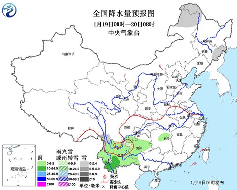 西南强雨雪今减弱 东北降雪频繁