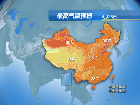 北方多地气温破30℃ 广西久旱逢雨
