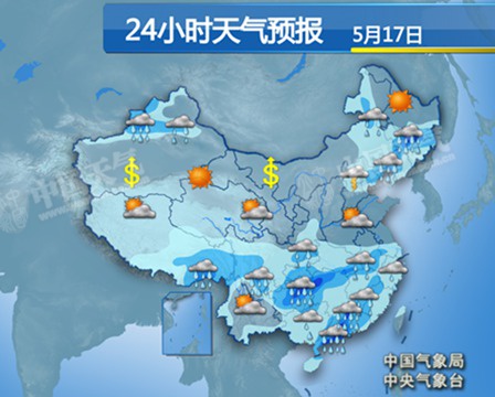 南方降雨持续 18至21日多省有大暴雨
