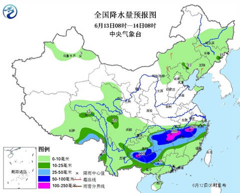 南方降雨明起再加强 5省局地有大暴雨