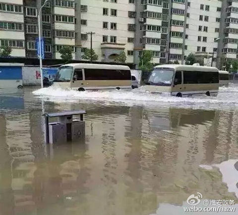 苏皖强降雨集中 南方迎今年来最强高温