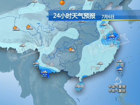 云南海南等地雨水光顾 旱情缓和高温消退