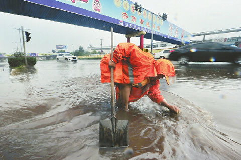 华北黄淮雨过天晴 【四川广西】局地暴雨