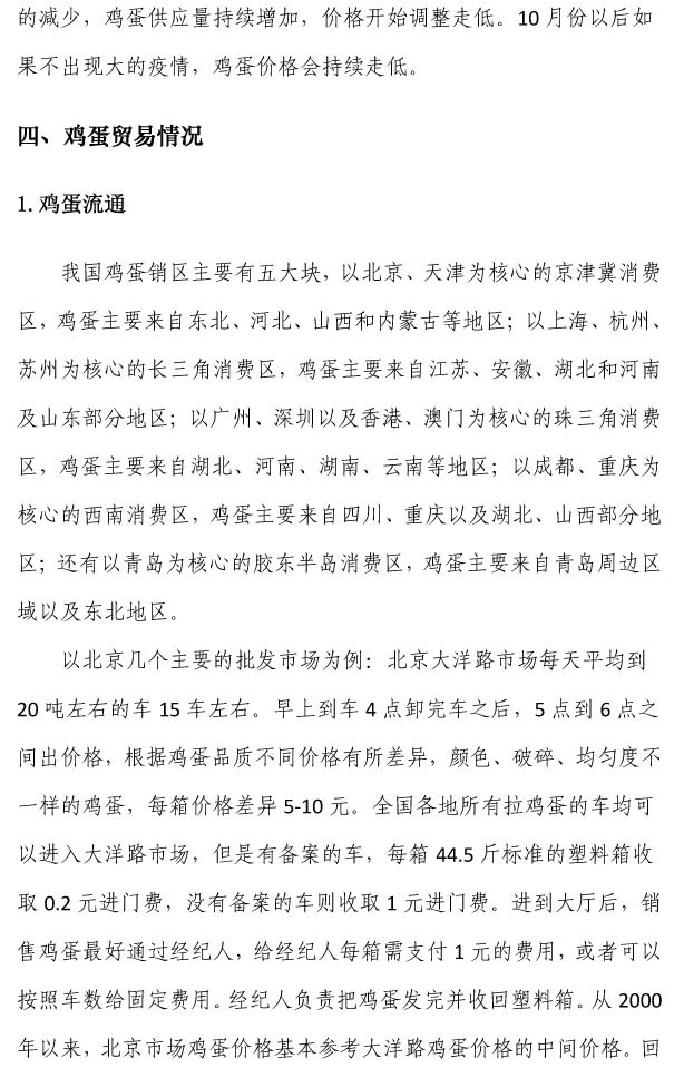 2015年我国蛋鸡行业生产情况回顾和未来发展展望