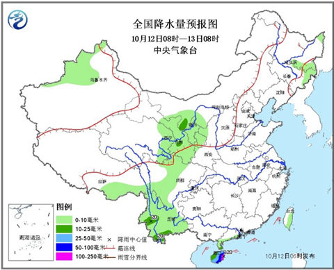全国大部气温回暖 海南局地有大暴雨
