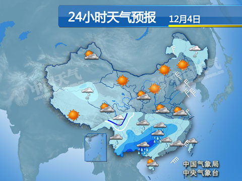 东北雪减弱风力强劲 【广西福建局地暴雨】